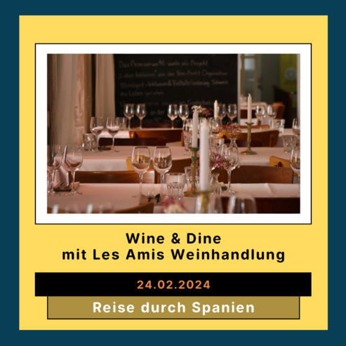 Wine & Dine im Provisorium46 mit Les Amis